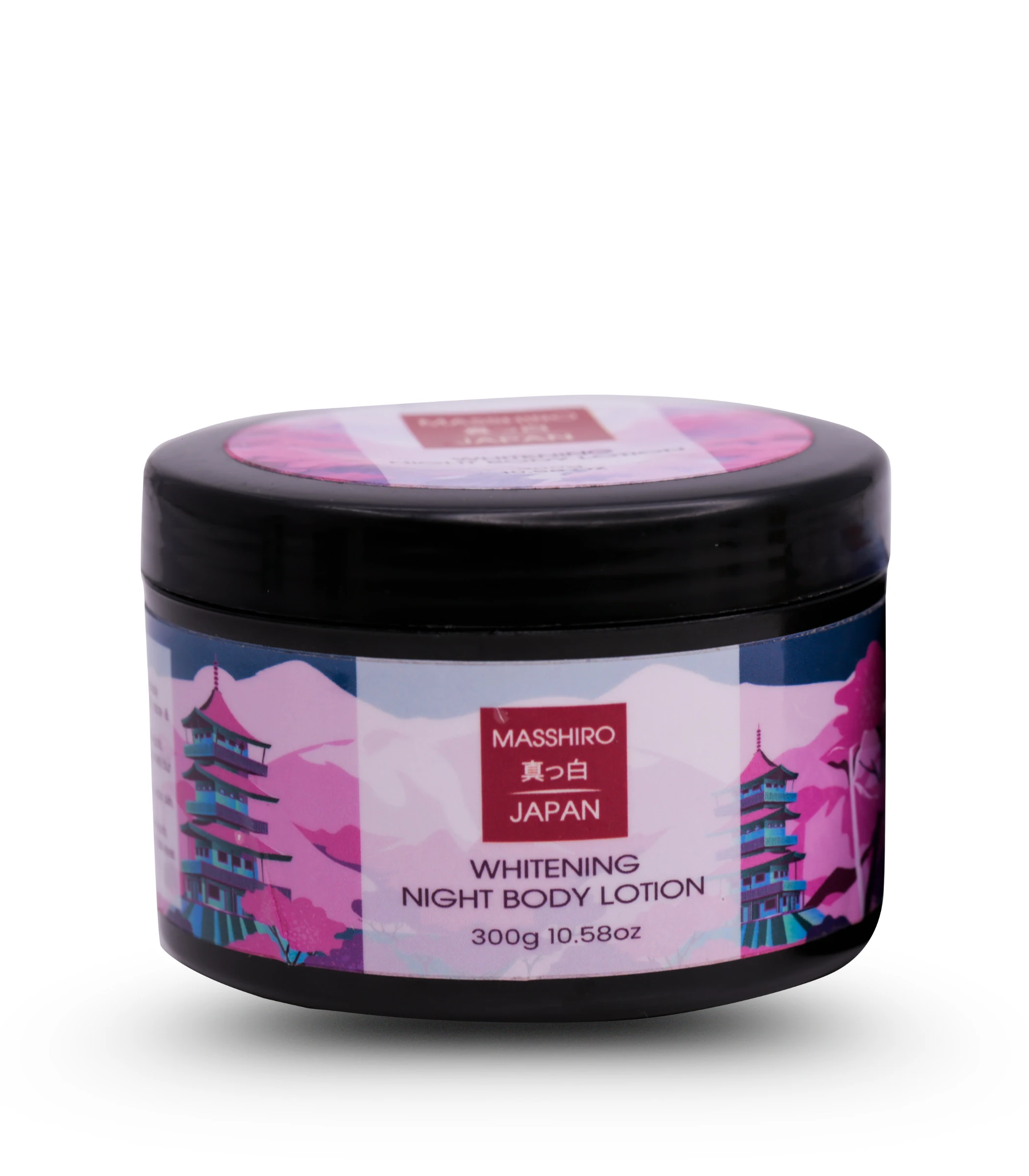 masshiro-beauty-night-body-lotion-300g Whitening Night Body Lotion – 300G - Image 1